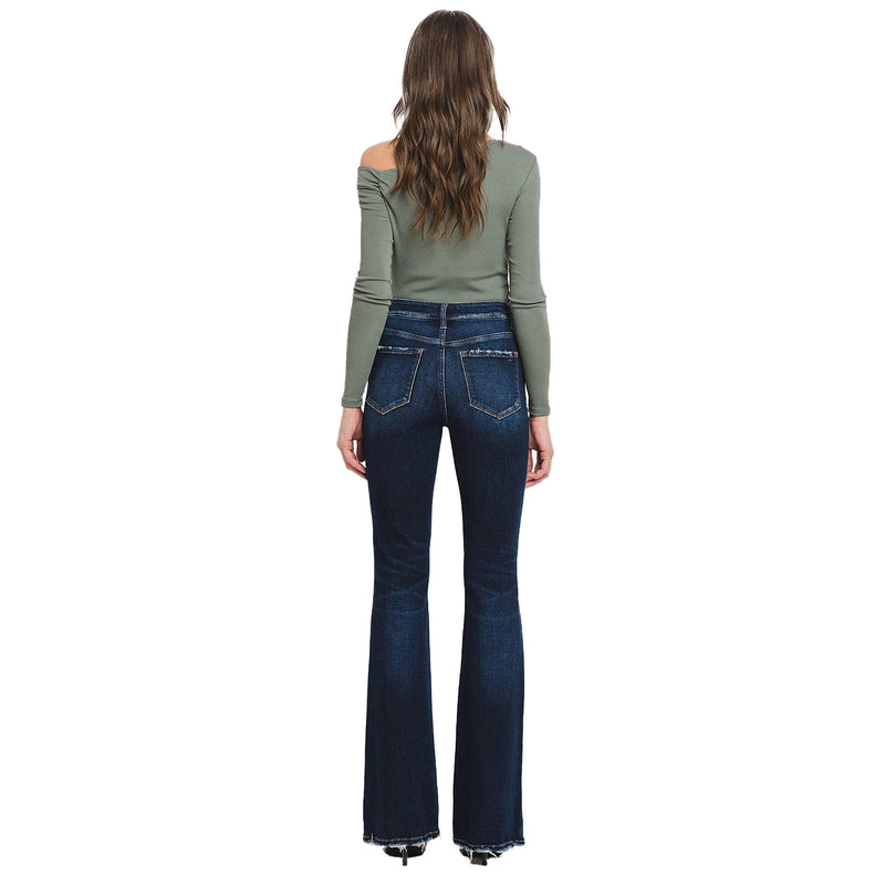 Flying Monkey High Rise Flare Leg Jean