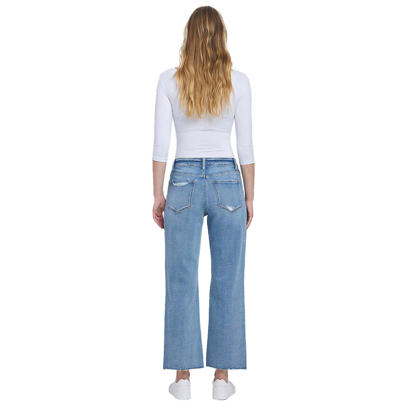 Flying Monkey High Rise Crop Jean