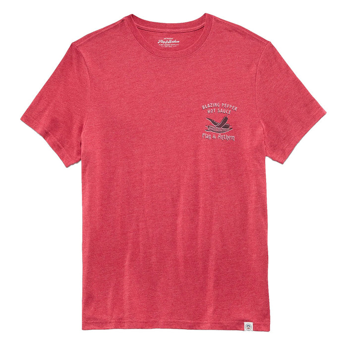 Flag & Anthem Men's Blazing Pepper Hot Sauce Tee Shirt