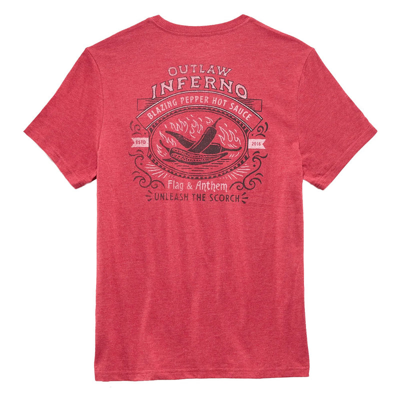Flag & Anthem Men's Blazing Pepper Hot Sauce Tee Shirt
