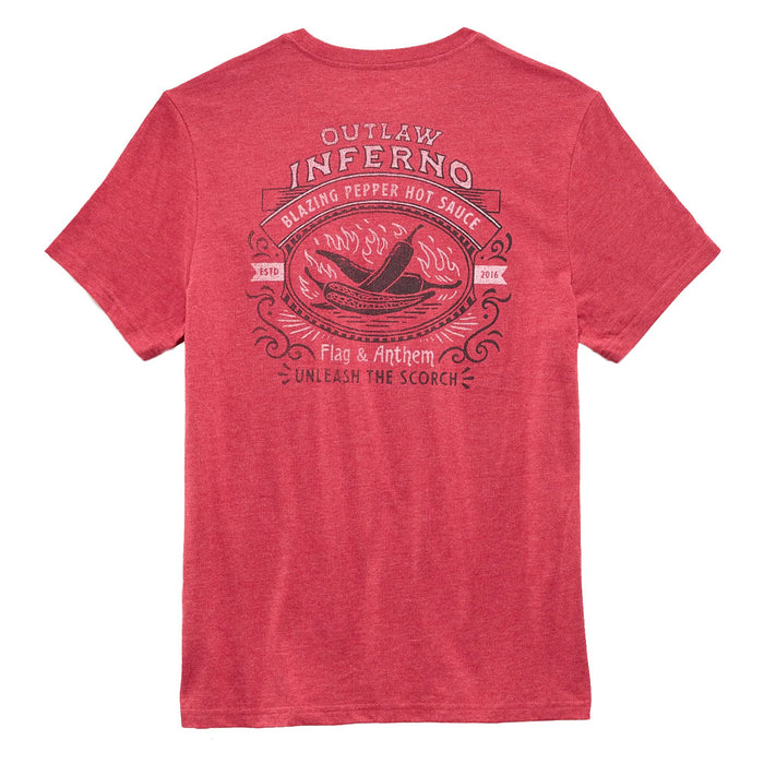 Flag & Anthem Men's Blazing Pepper Hot Sauce Tee Shirt