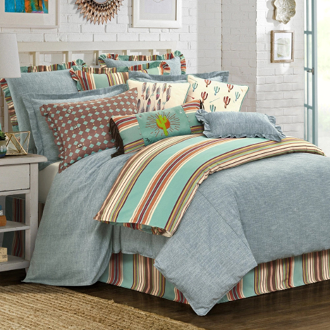 Hiend Accents Chambray Comforter Set
