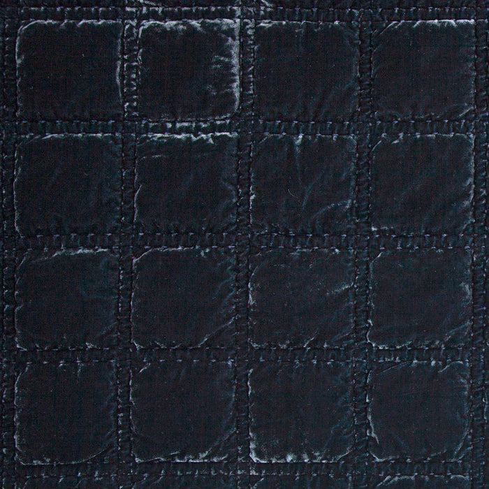 Hiend Accents Stella Faux Silk Velvet Midnight Blue Throw