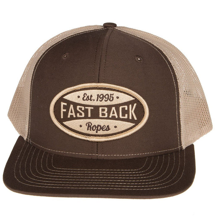 Fast Back Brown/Tan Fastback Logo Cap