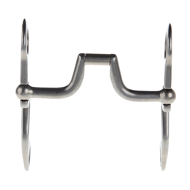 Flaharty Bits & Spurs Calvary Square Hinge Port Shank Bit