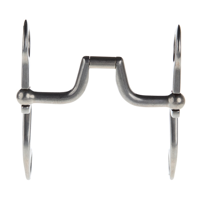 Flaharty Bits & Spurs Calvary Square Hinge Port Shank Bit