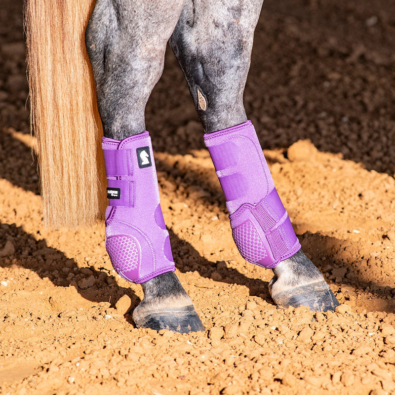 Classic Violet Flexion Hind Splint Boots