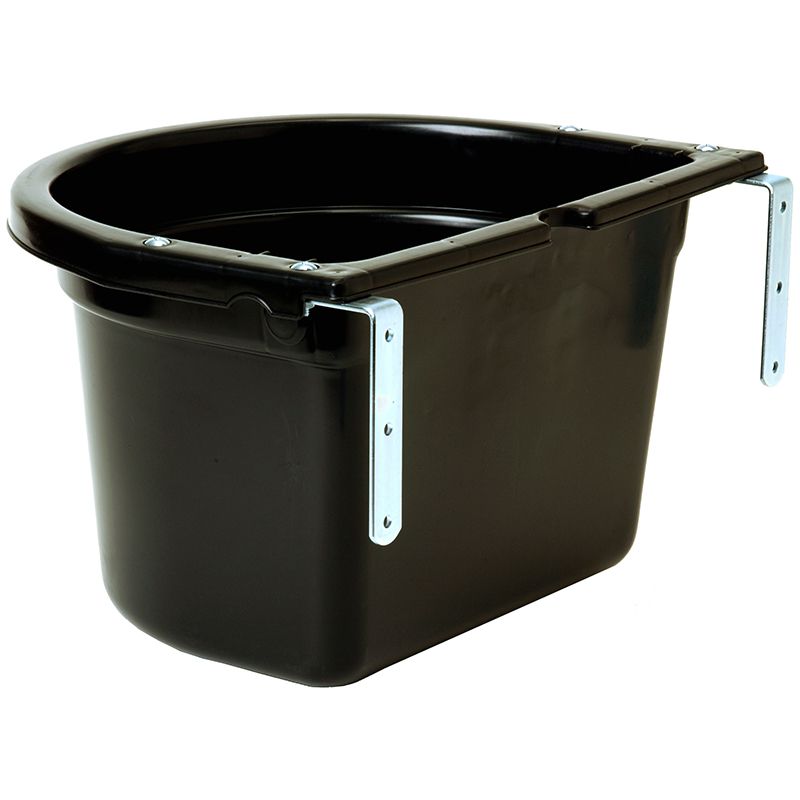 Little Giant 20 Quart Black Fence Feeder