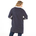 True Blue Women's Navy Nautical Cardigan