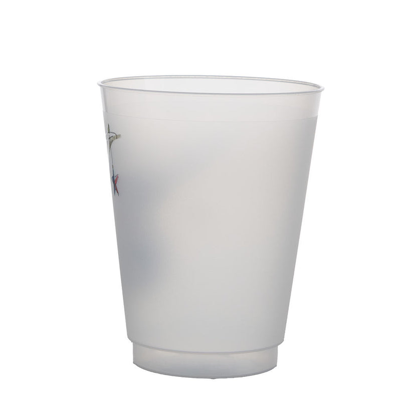 Taylor Paladino Christmas Longhorn Frosted Cup