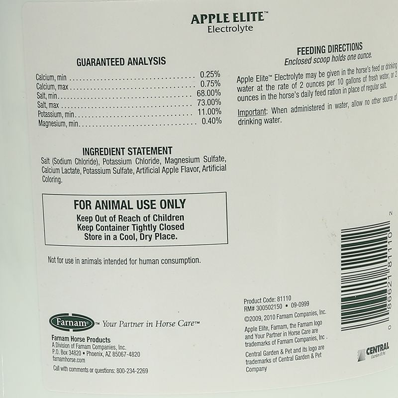 Farnam Apple Elite Electrolyte 5lb