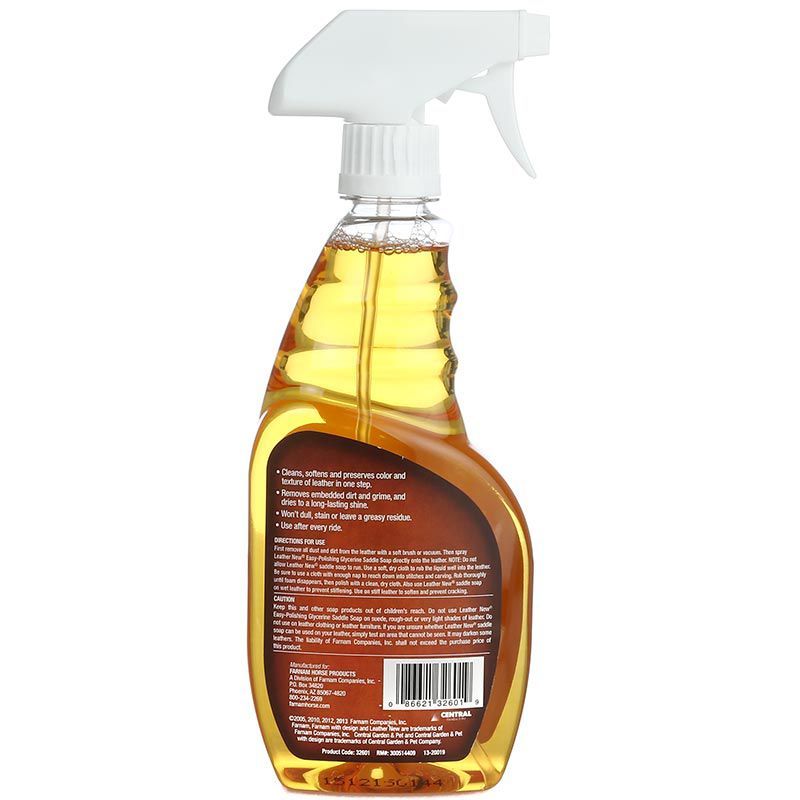Farnam Leather New Self-Polishing Glycerine Saddle Soap 16oz