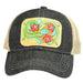 Mcintire Saddlery Women's Painted Floral Denim Cap