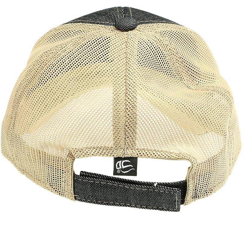 Mcintire Saddlery Women's Painted Floral Denim Cap