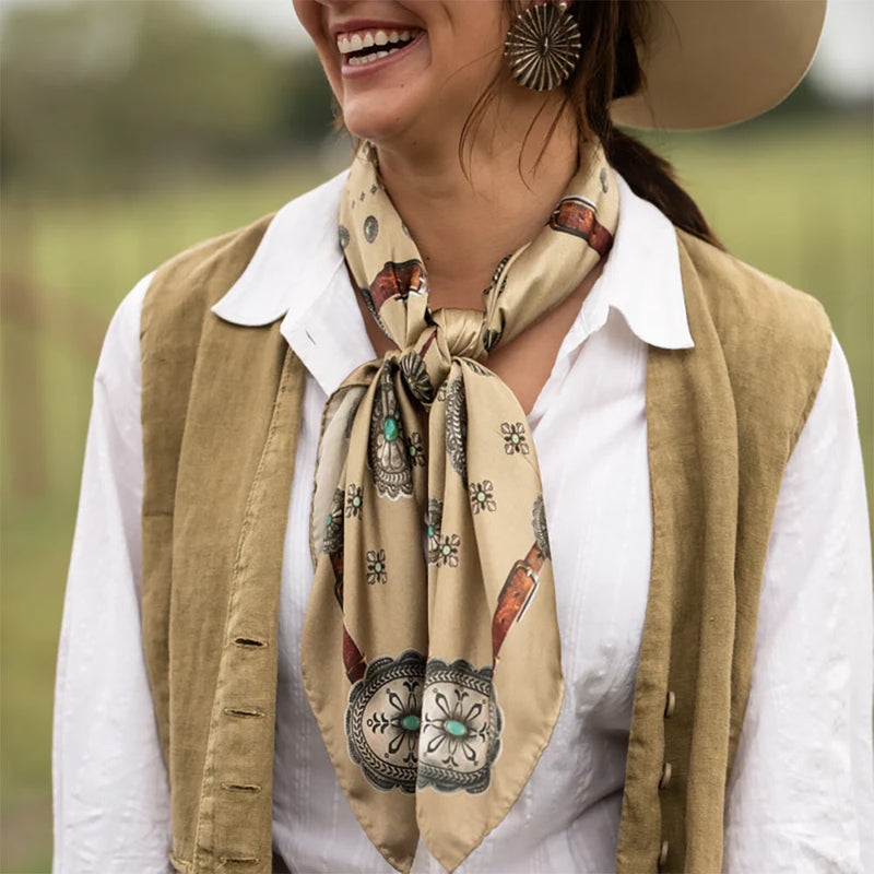 Fringe Scarves Flagstaff Antique Tan