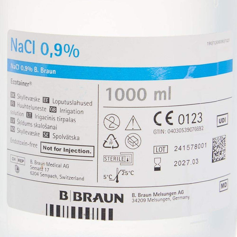 Flexineb Equine Nebulizers 0.9% Saline Solution 1000ml
