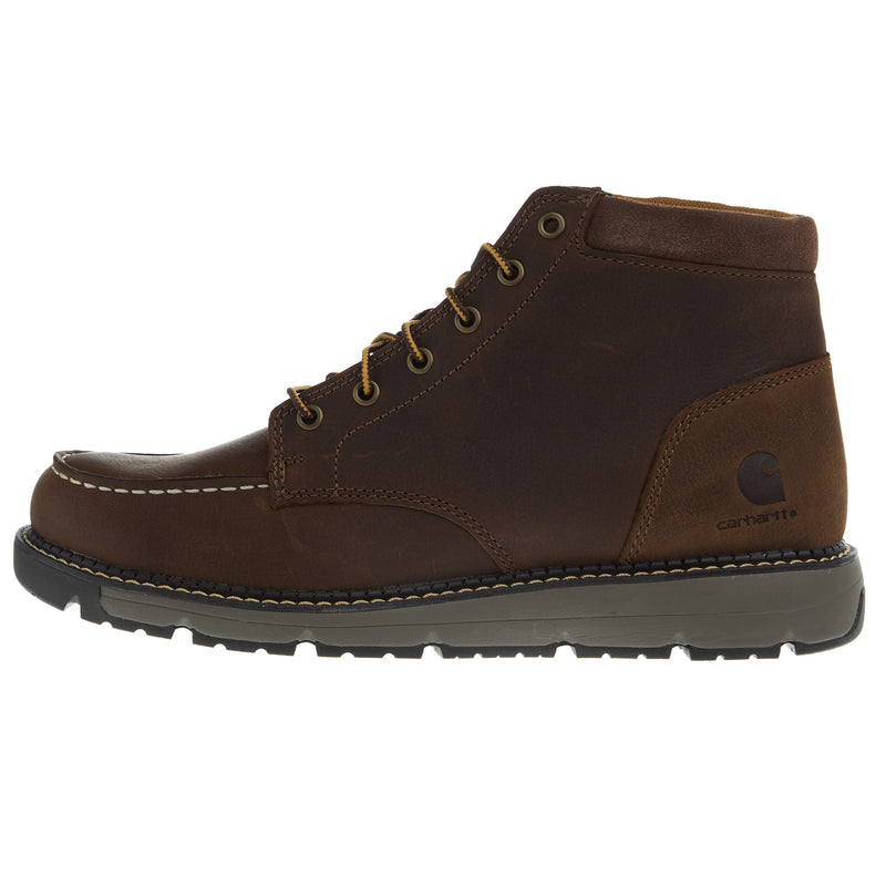 Carhartt Footwear Men`s Dark Brown Millbrook Romeo Wedge Casual Shoe