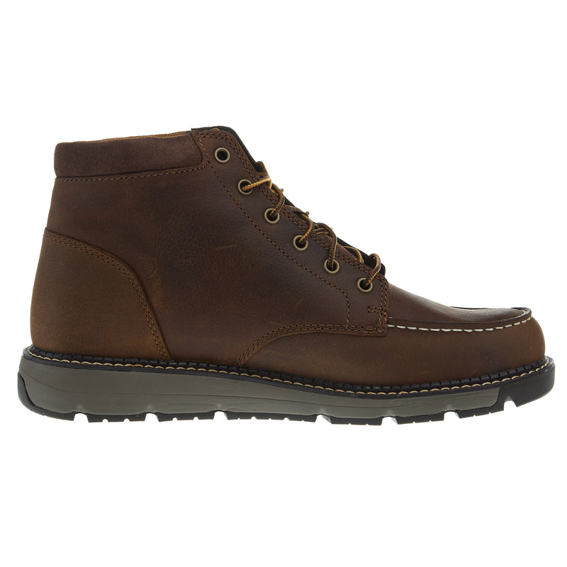 Carhartt Footwear Men`s Dark Brown Millbrook Romeo Wedge Casual Shoe