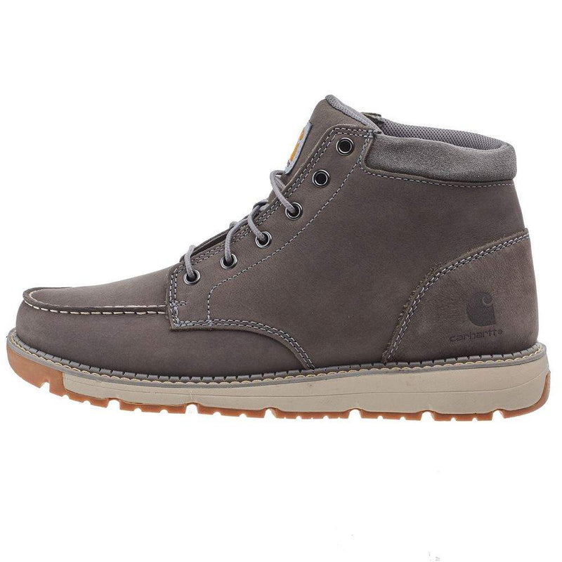 Carhartt Footwear Men`s Grey Millbrook Moc Toe Wedge Casual