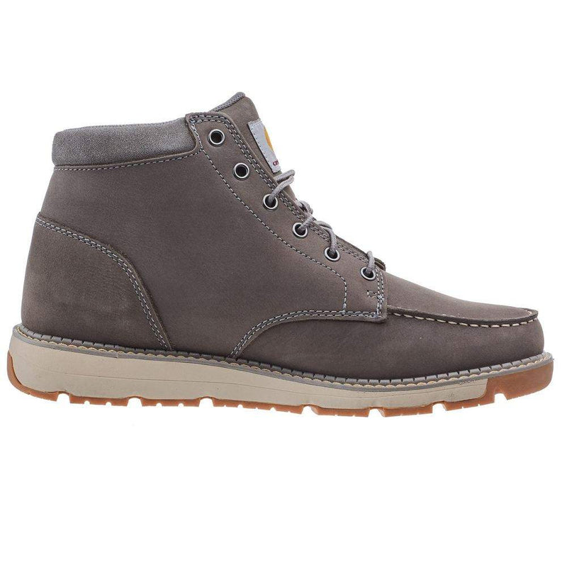 Carhartt Footwear Men`s Grey Millbrook Moc Toe Wedge Casual