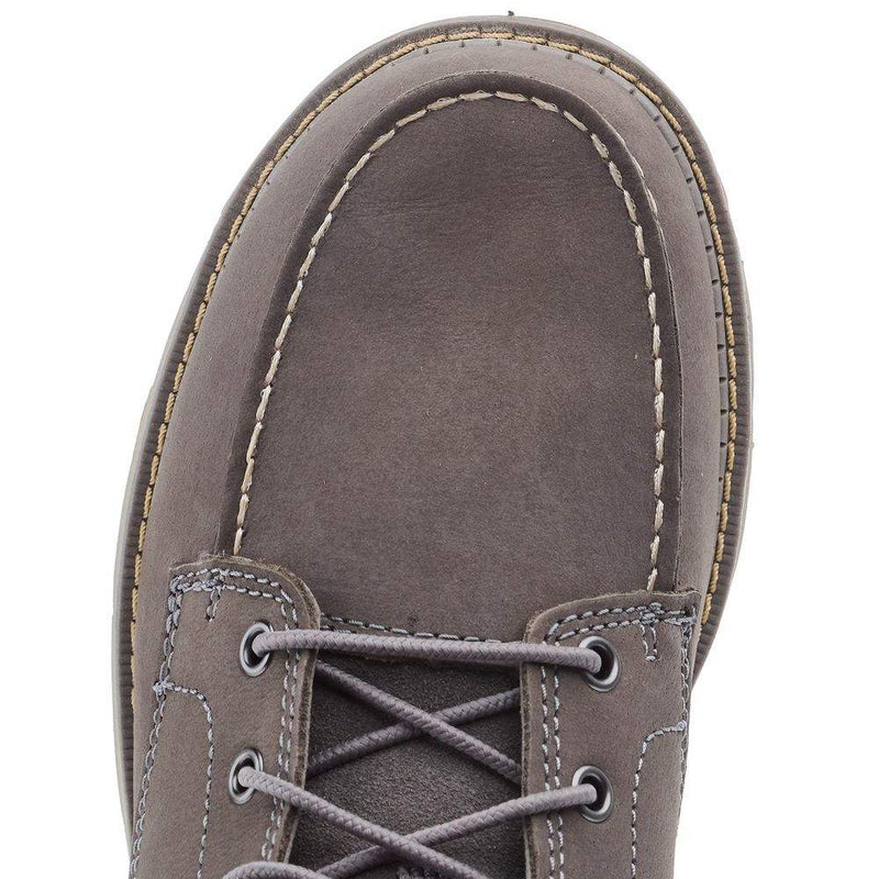 Carhartt Footwear Men`s Grey Millbrook Moc Toe Wedge Casual