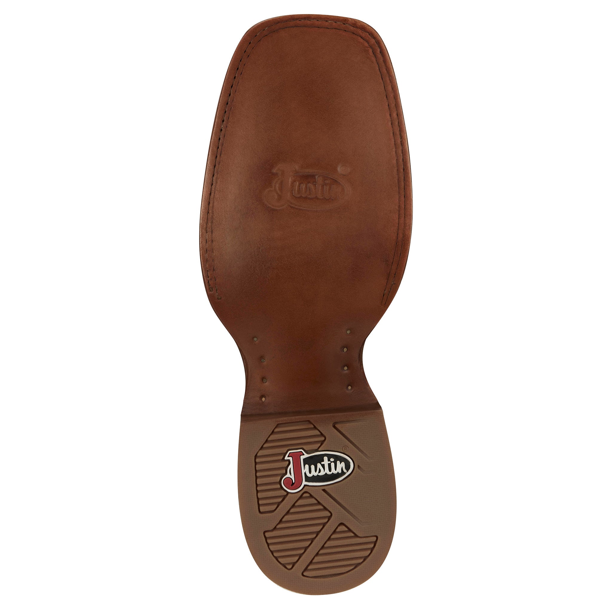 Justin Boot Company Mens Frontier Tuf Brown Vamp 11in Green