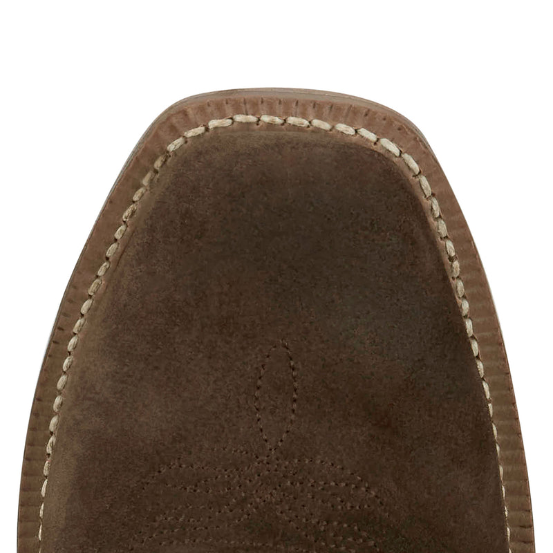 Justin Boot Company Men`s Frontier Jimmmy Russett Brown Sunrise Orange Top