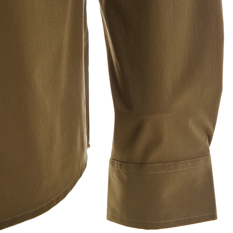 Ferrell Brands Inc Men's Khaki Vented Pearl Snap Shirt