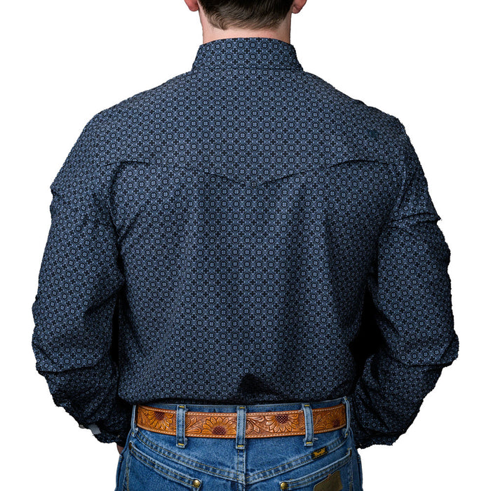 Ferrell Brands Inc Men's Silas Black Long Sleeve Shirt