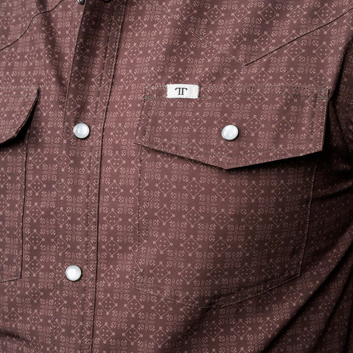 Ferrell Brands Inc Men's Collin Brown Long Sleeve Shirt