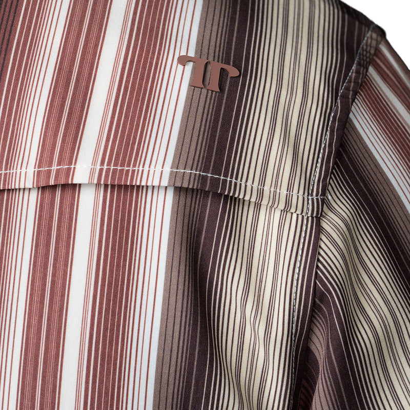 Ferrell Brands Inc Men's Brown Harrison Long Sleeve Snap Shirt