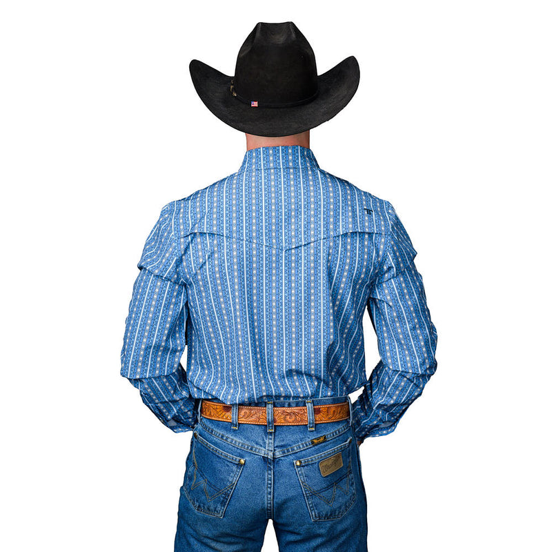 Ferrell Brands Inc The Walker Blue Long Sleeve Shirt