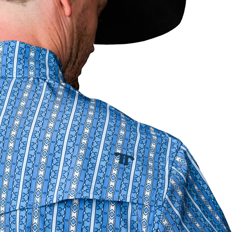 Ferrell Brands Inc The Walker Blue Long Sleeve Shirt