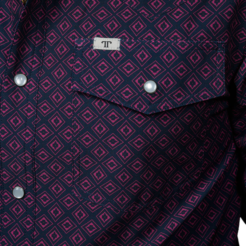 Ferrell Brands Inc The Keaton Black Long Sleeve Shirt