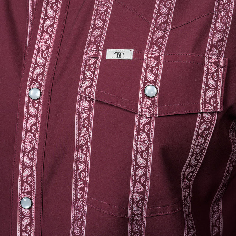 Ferrell Brands Inc The Hays Maroon Long Sleeve Shirt