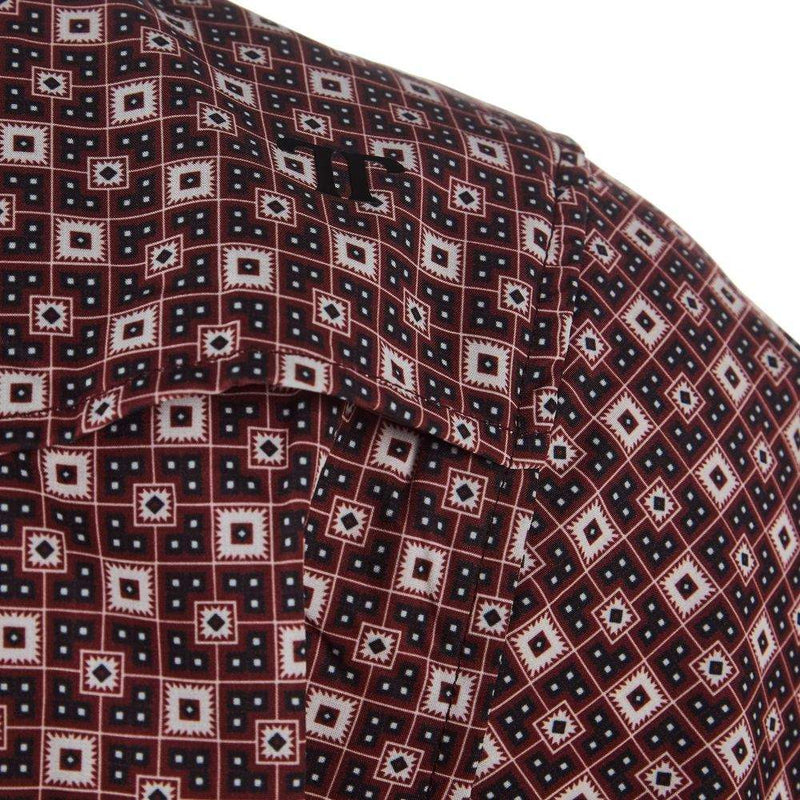 Ferrell Brands Inc Men's Brown Vented Pearl Snap Shirt
