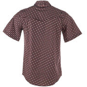Ferrell Brands Inc Men's Brown Vented Pearl Snap Shirt