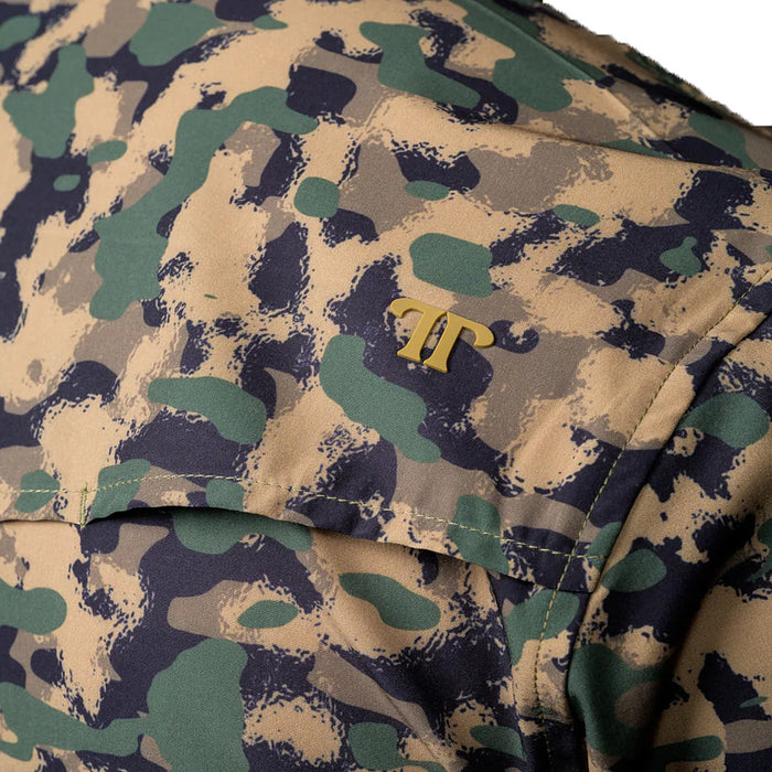 Ferrell Brands Inc Men's Camo Snap Short Sleeve Shirt