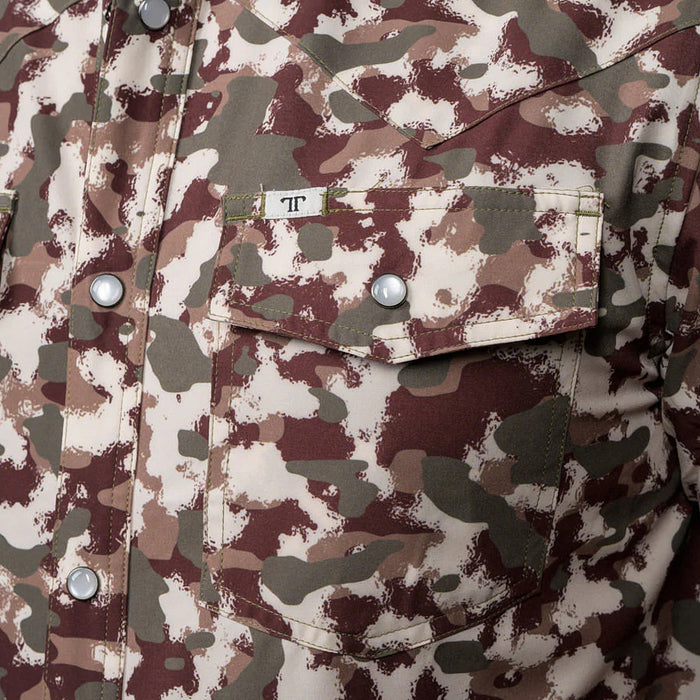 Ferrell Brands Inc Men's Camo Lite Short Sleeve Shirt