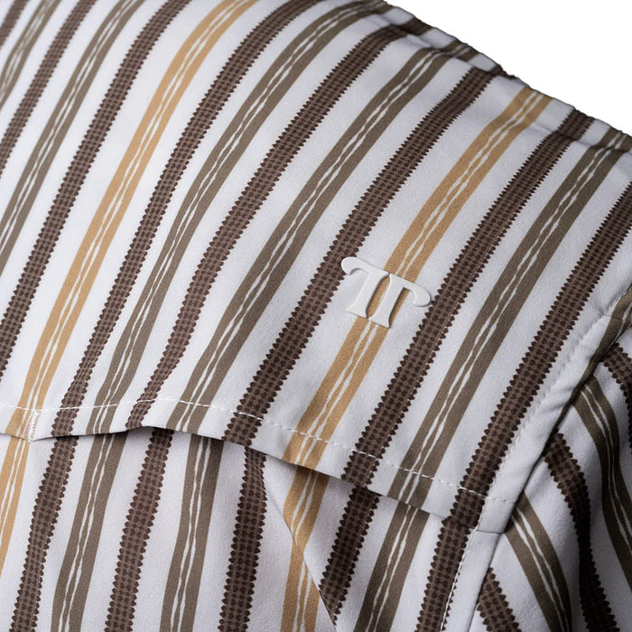 Ferrell Brands Inc Men's Brown Wyatt Short Sleeve Snap Shirt