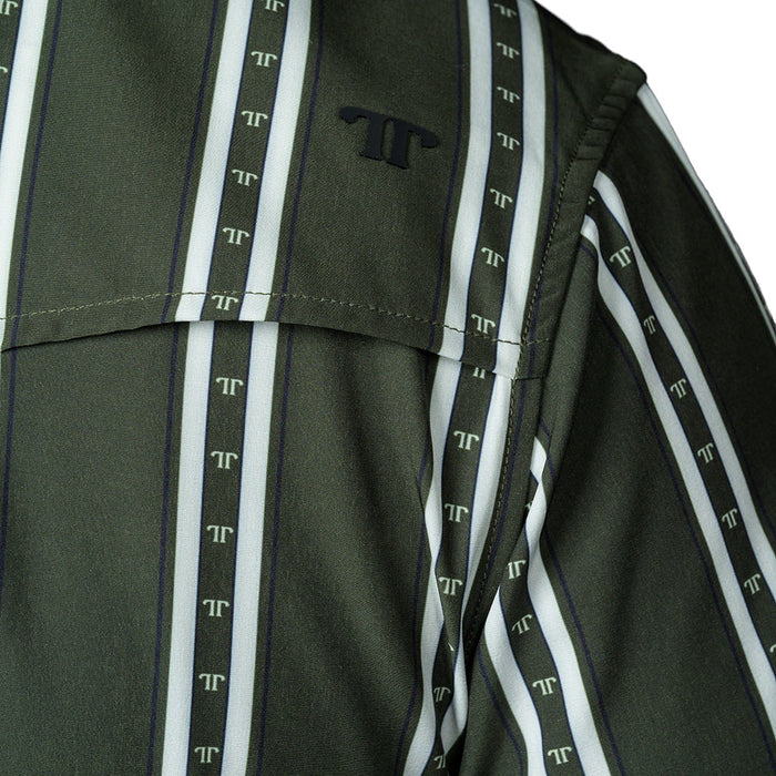 Ferrell Brands Inc Men's Tucker Green Short Sleeve Snap Shirt