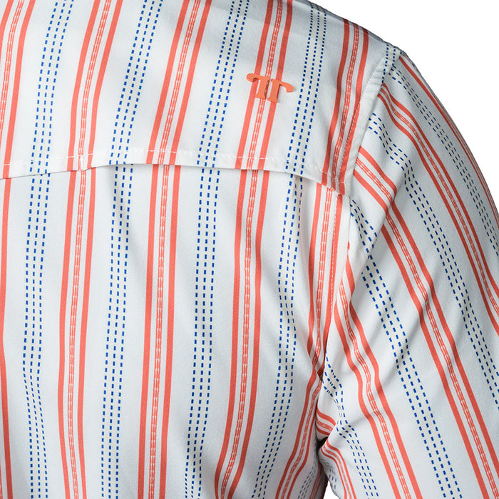 Ferrell Brands Inc Men's Jake Salmon Short Sleeve Snap Shirt