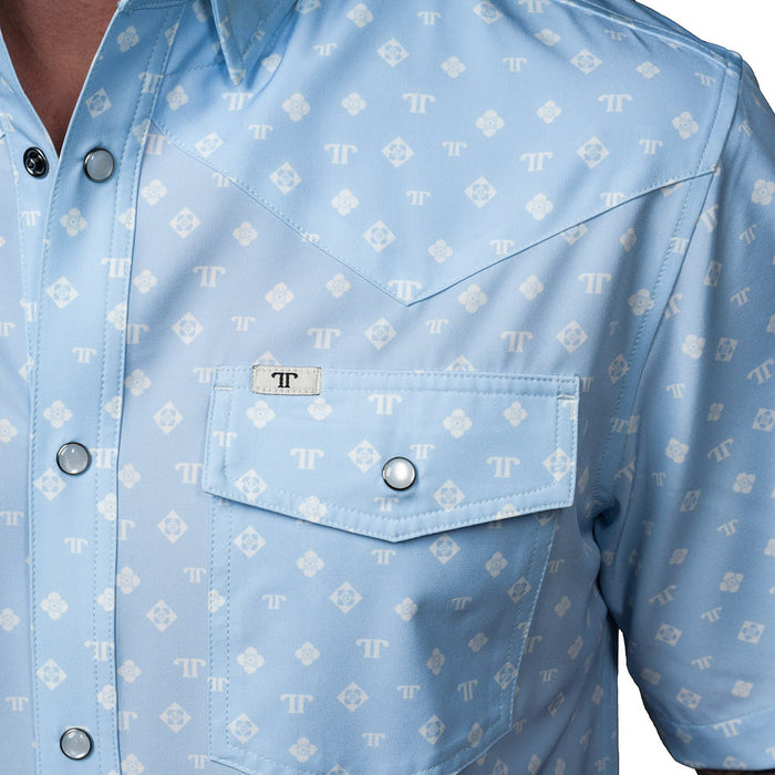Ferrell Brands Inc Men's The Remi Blue Snap Shirt