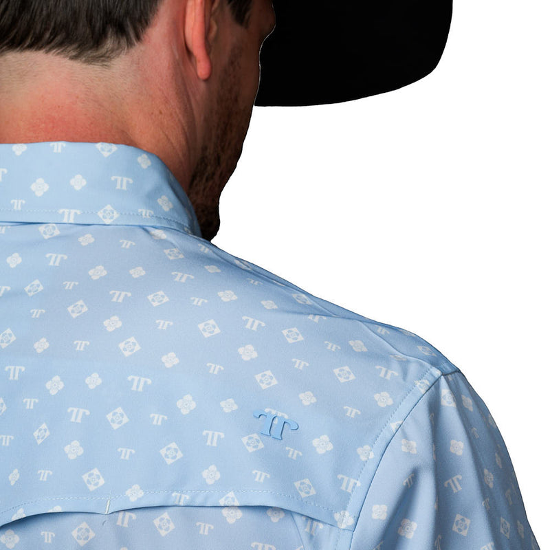 Ferrell Brands Inc Men's The Remi Blue Snap Shirt