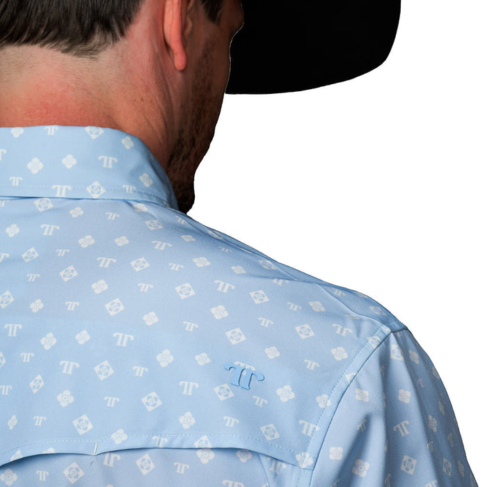 Ferrell Brands Inc Men's The Remi Blue Snap Shirt