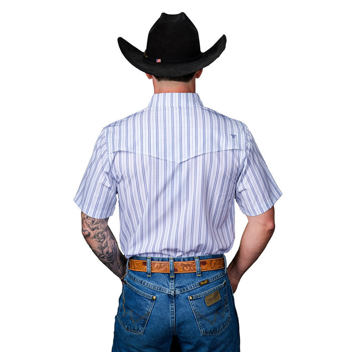Ferrell Brands Inc The Jack Blue Snap Shirt