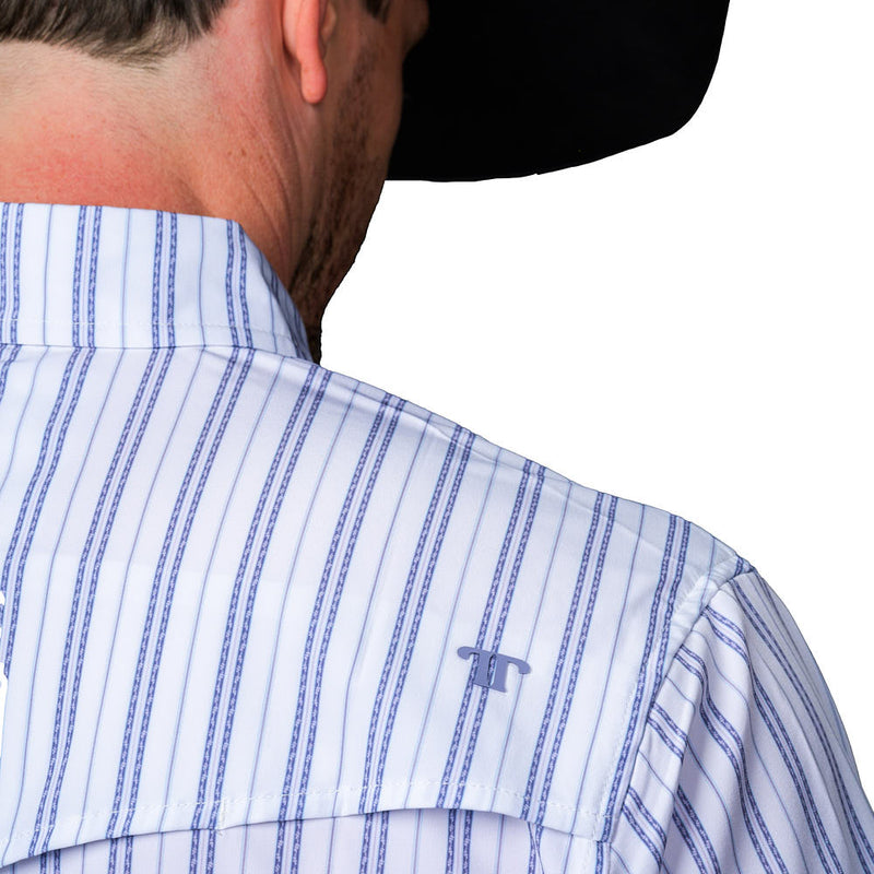 Ferrell Brands Inc The Jack Blue Snap Shirt