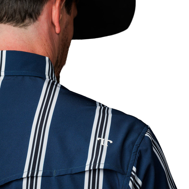 Ferrell Brands Inc Men's The Hatfield Blue Shirt