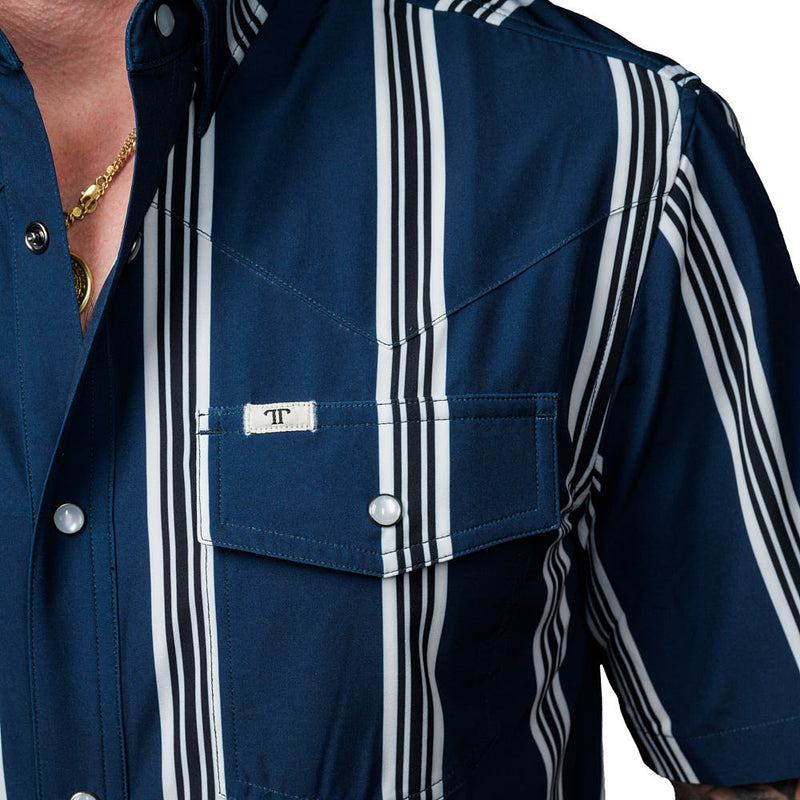 Ferrell Brands Inc Men's The Hatfield Blue Shirt
