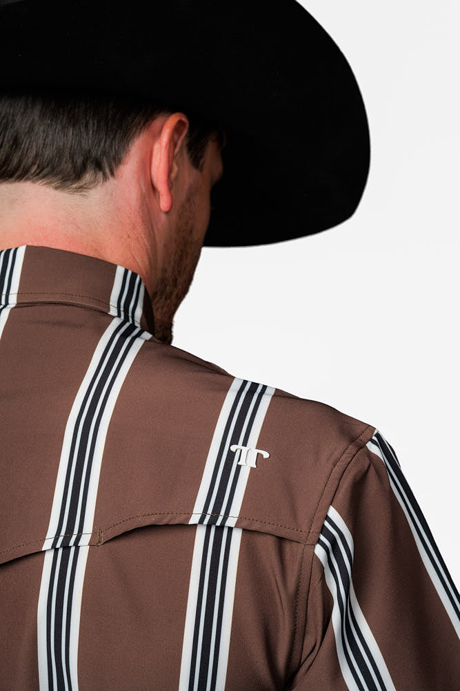 Ferrell Brands Inc The Hatfield Brown Shirt